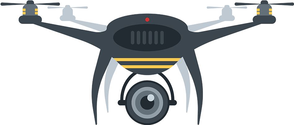 Presents - 4k - Drones - Unmanned Aerial Vehicle (1000x450), Png Download