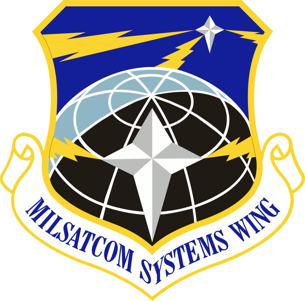 Military Satellite Communications Wing - 24th Air Force Logo (1000x987), Png Download