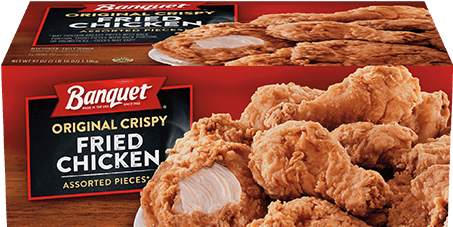 Original Crispy Fried Chicken - Crispy Fried Chicken (500x500), Png Download