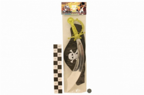 Pirate Hat And Sword Playset [toy] (500x500), Png Download
