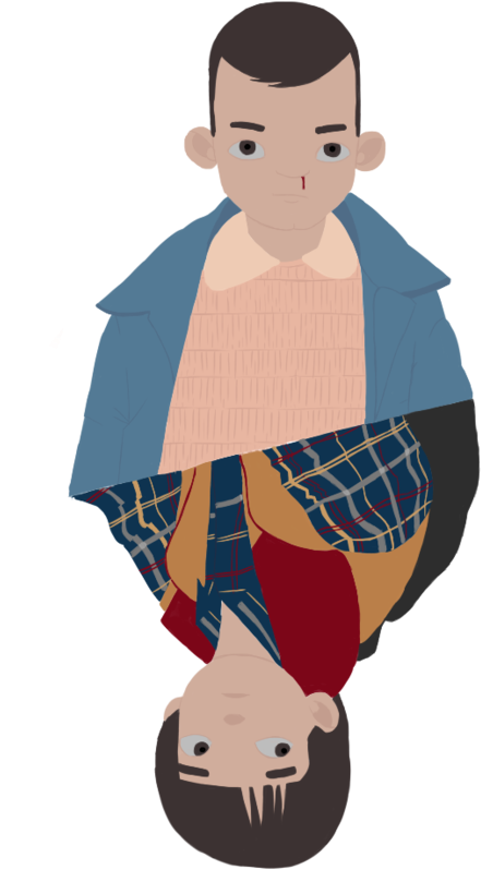 Season Poster Wip By H Nt K - Stranger Things 2 Transparent Fanart (765x1043), Png Download