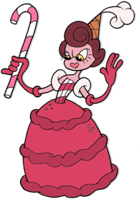 Baroness - Cuphead Baroness Von Bon Bon Png (441x644), Png Download