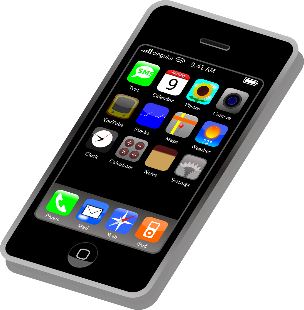 Broken Apple Device Top 5 Things To Look For When You - Cell Phone Clipart (706x720), Png Download