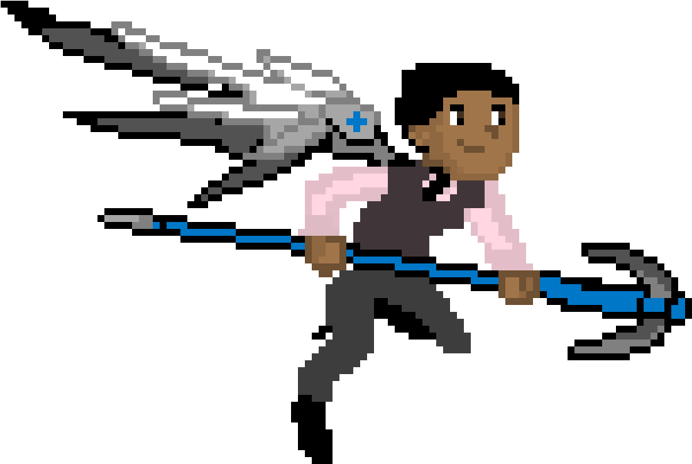 Mercy Jsutin - Cartoon (1320x790), Png Download