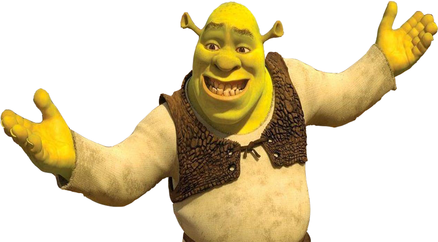 Shrek Png - Play-doh (864x864), Png Download