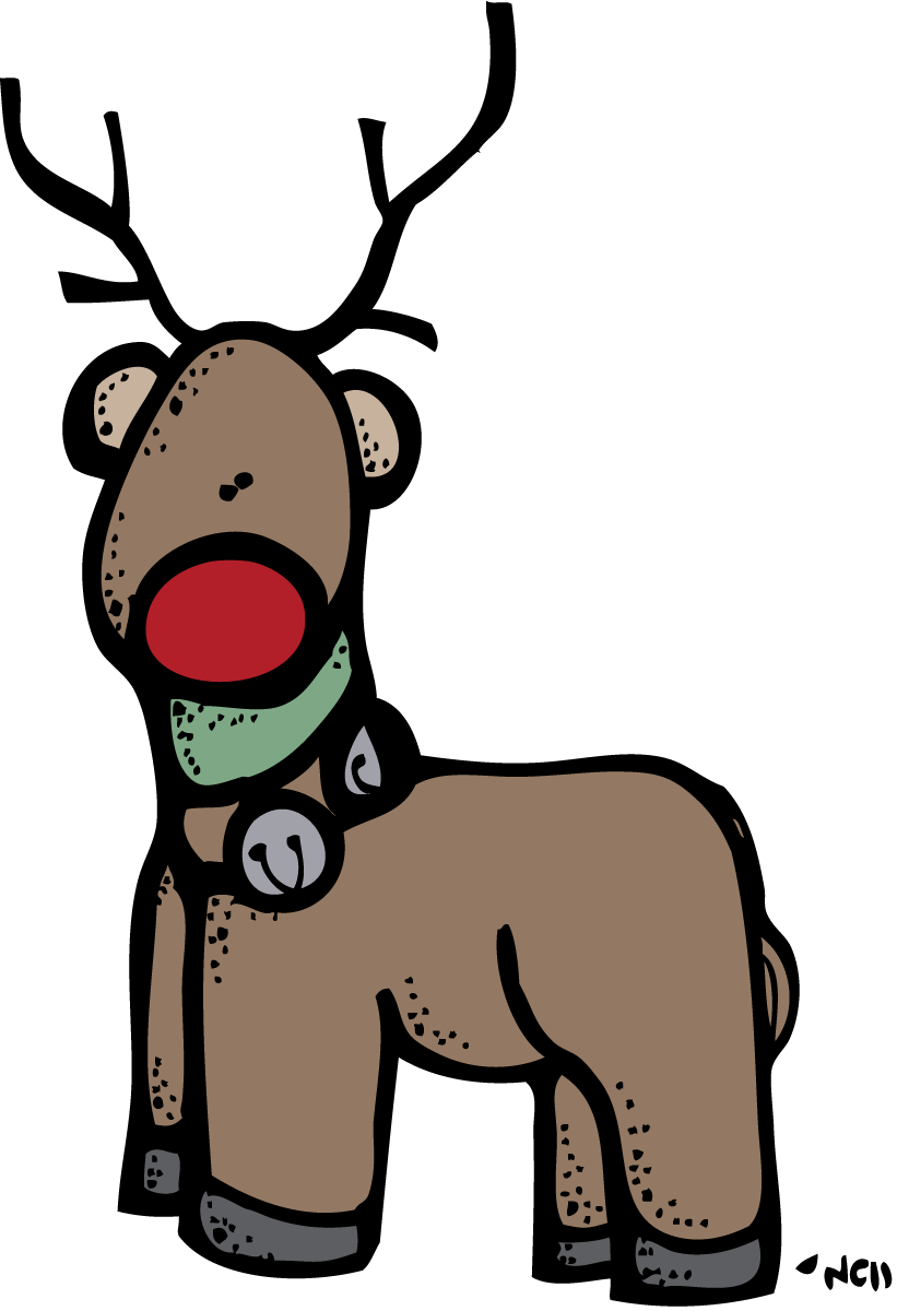 Christmas Clip Art Posted By Nikki At - Christmas Clipart Melonheadz (821x1200), Png Download