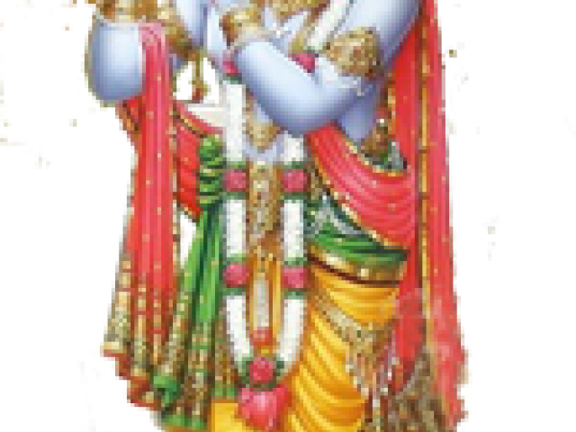 Radha Krishna Png Transparent Images - God Krishna Images Hd Png (640x480), Png Download