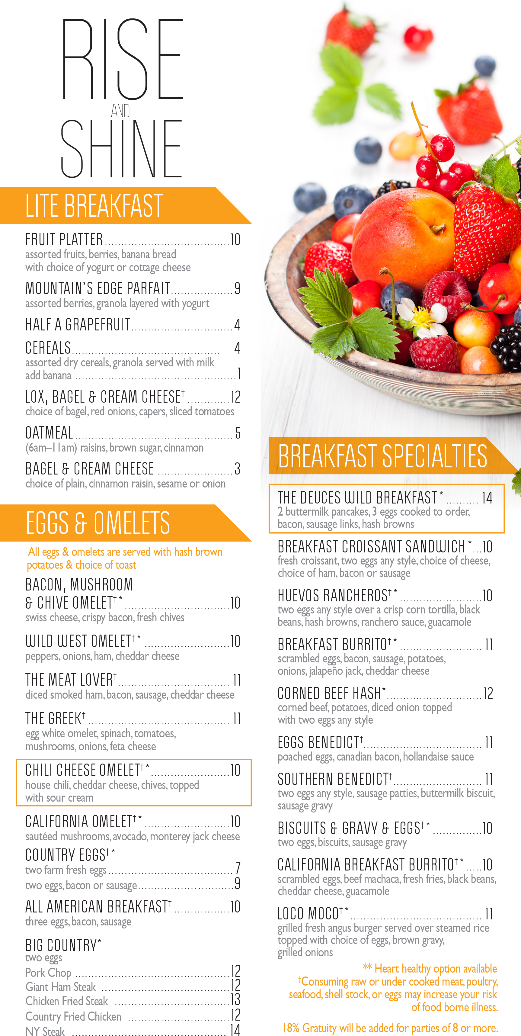 Breakfast - Lowongan Kerja Total Buah Segar (1725x3450), Png Download
