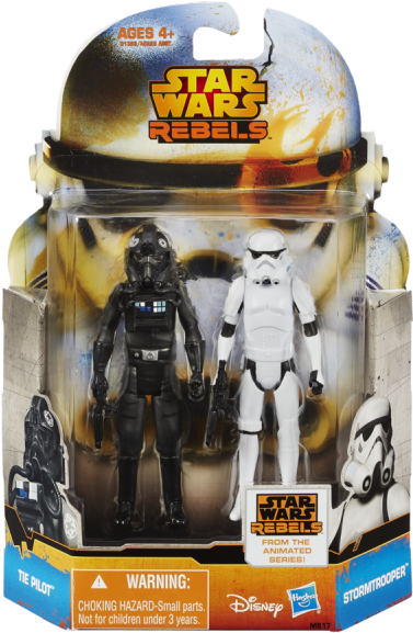 75" Mission Series 2-packs Stormtrooper & Tie Pilot - Sabine Star Wars Figure (600x600), Png Download
