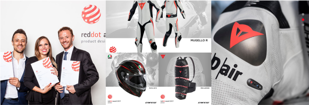 Dainese Red Dot Image 3 - Red Dot (1000x698), Png Download