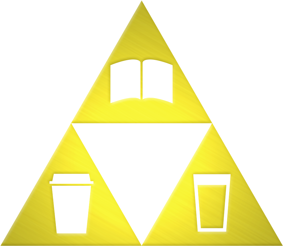 Class Coffee Beer Triforce - Triangle (1024x914), Png Download