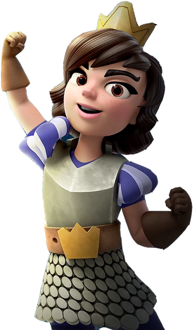 Princesa Png Clash Royale (436x713), Png Download