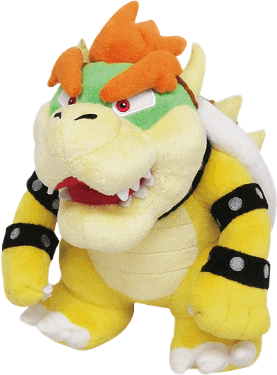 All Stars Bowser Plush (600x600), Png Download