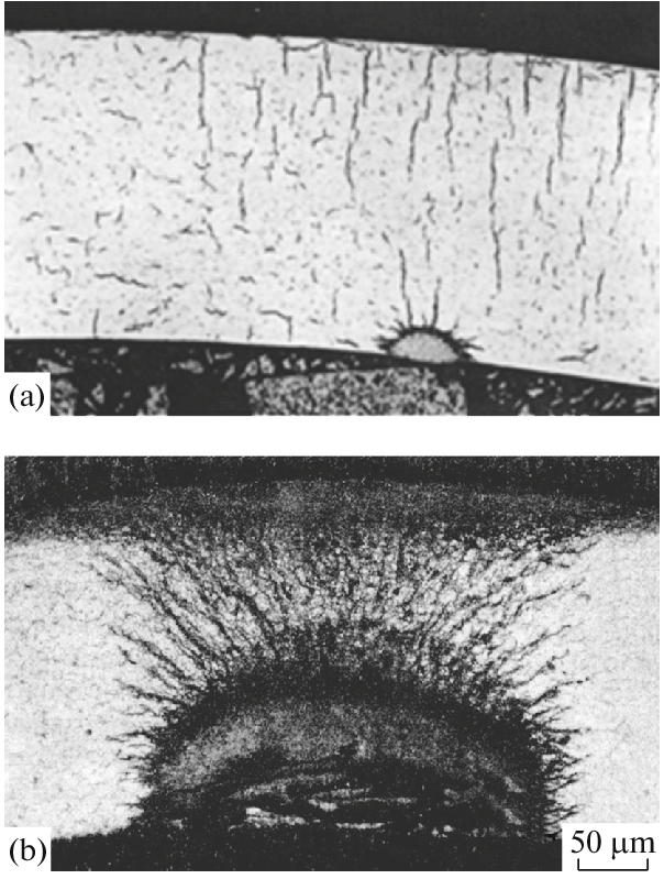 Formation Of A "sunburst" Type Hydride On The Inner - Hydride (723x831), Png Download