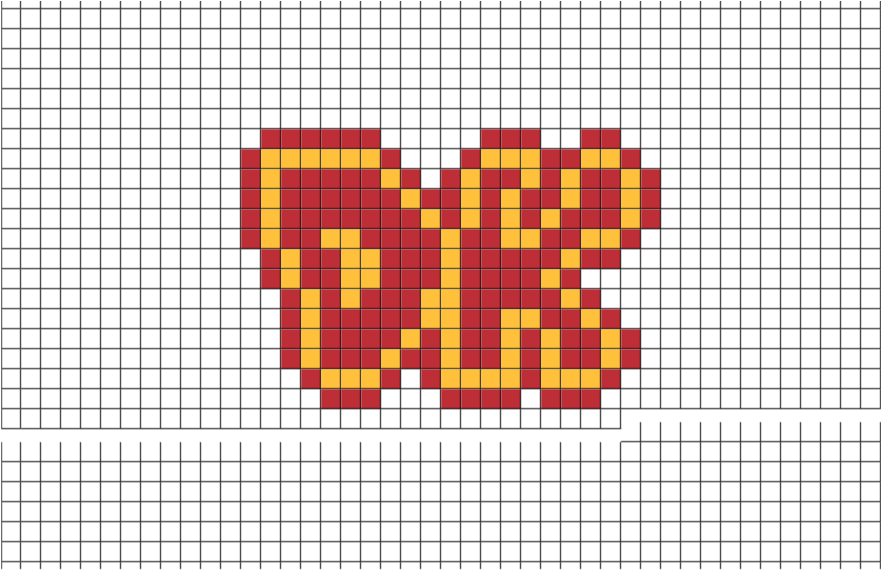 Cross Stitch Donkey Kong (880x581), Png Download