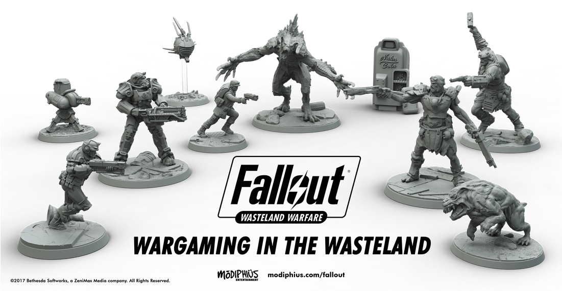 Lots Of Different Video Games Are Turning Into Miniatures - Fallout Board Game Expansions (1100x595), Png Download