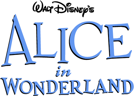 Report - Alice In Wonderland Logo Disney (465x332), Png Download
