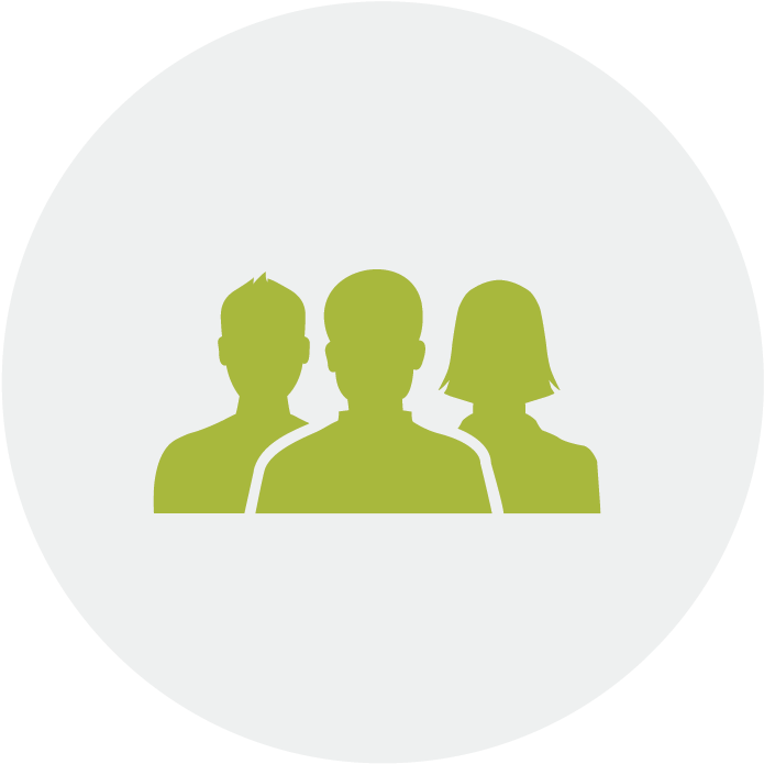 Group Of People Silhouette - Silhouette (750x720), Png Download