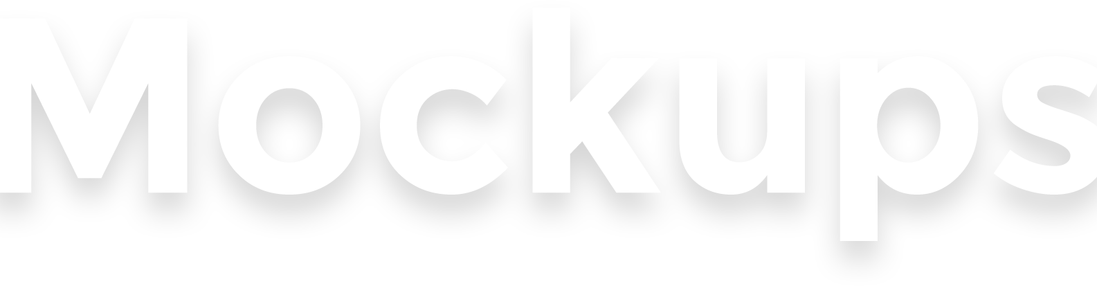 Transparent Text With Drop Shadow - Drop Shadow On White Text (1585x413), Png Download