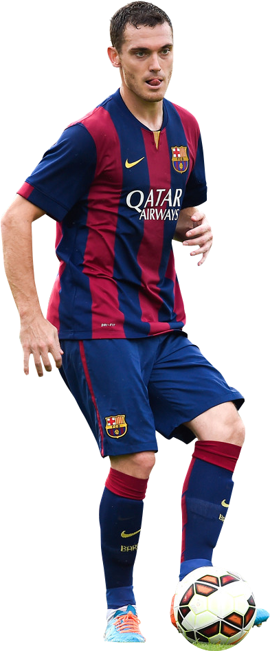 Thomas Vermaelen Render - Thomas Vermaelen (393x947), Png Download