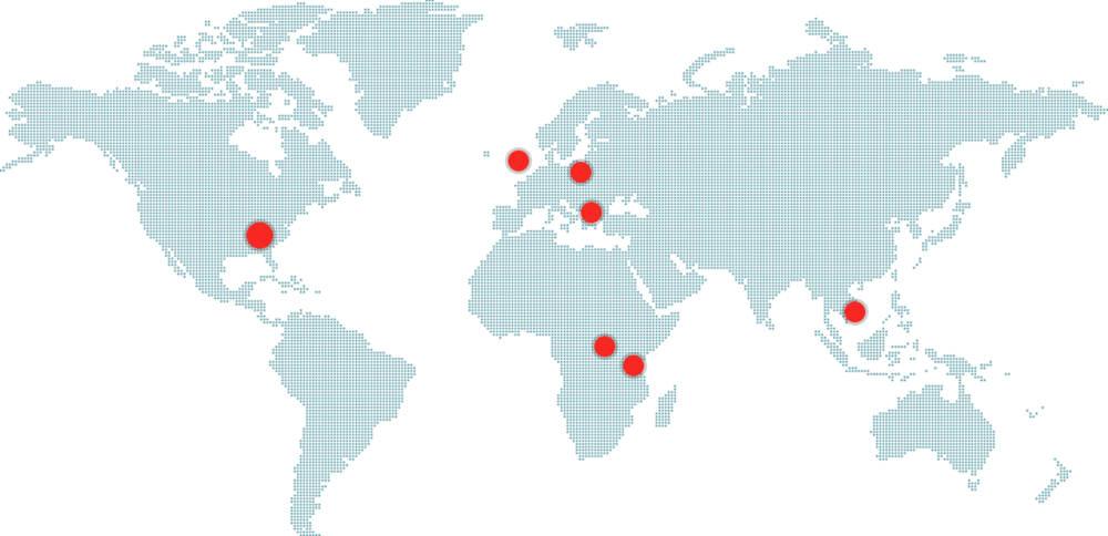 Csgmap - Dotted World Map Vector Png (1000x484), Png Download