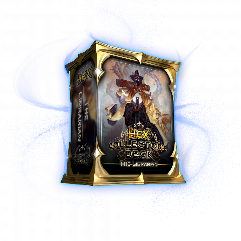 Collector's Deck The Librarian - Action Figure (768x768), Png Download
