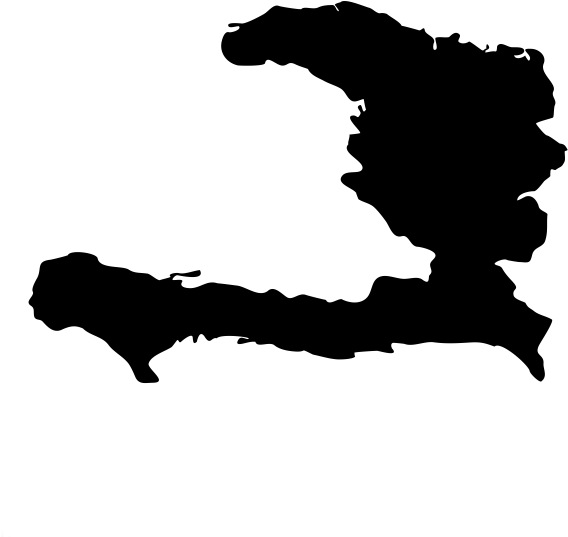 Haiti Icon Shape - Haiti Map Vector (700x700), Png Download
