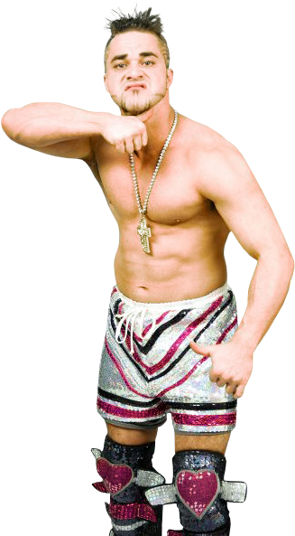 Teddy Hart Wwe (411x618), Png Download