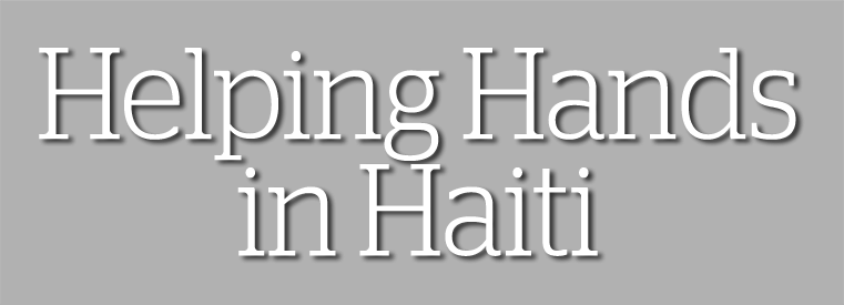 Helping Hands In Haiti - Calligraphy (761x275), Png Download