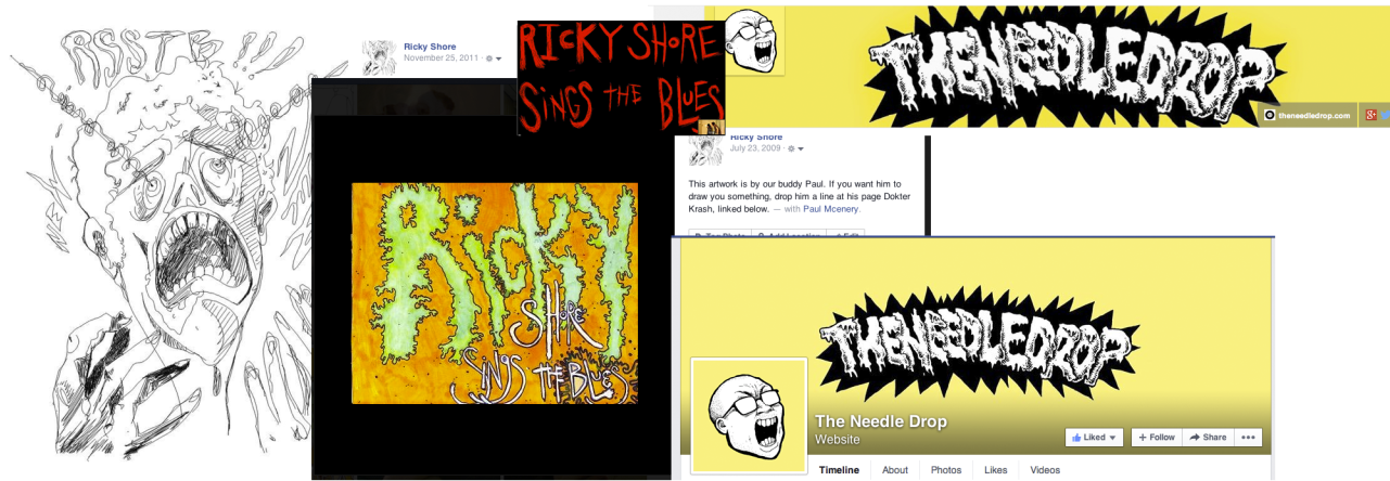 The Artwork For The Social Networking Sites Is So Similar - Needle Drop (1280x461), Png Download