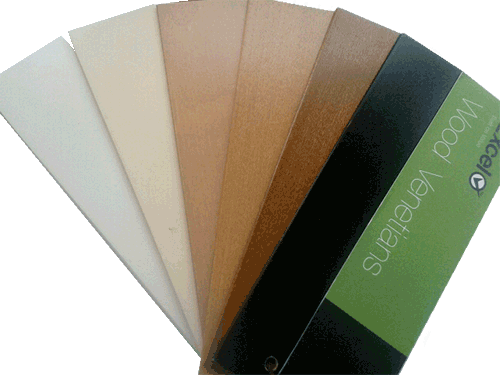 Wood Venetial Blind Swatch - Wood (500x375), Png Download