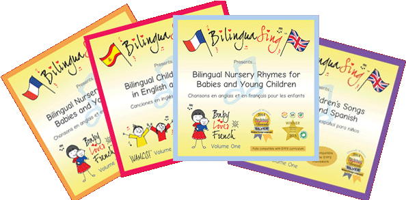 Buy Our Award-winning Cds - Bilinguasing / Baby Loves French, Vol. 2 (600x292), Png Download