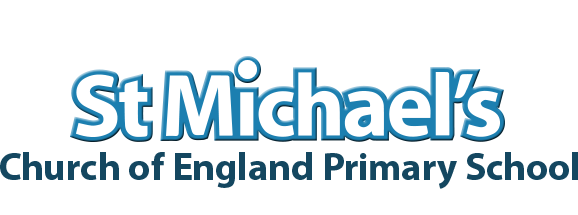 St Michaels School Logo - St Michael's Primary School England (578x215), Png Download