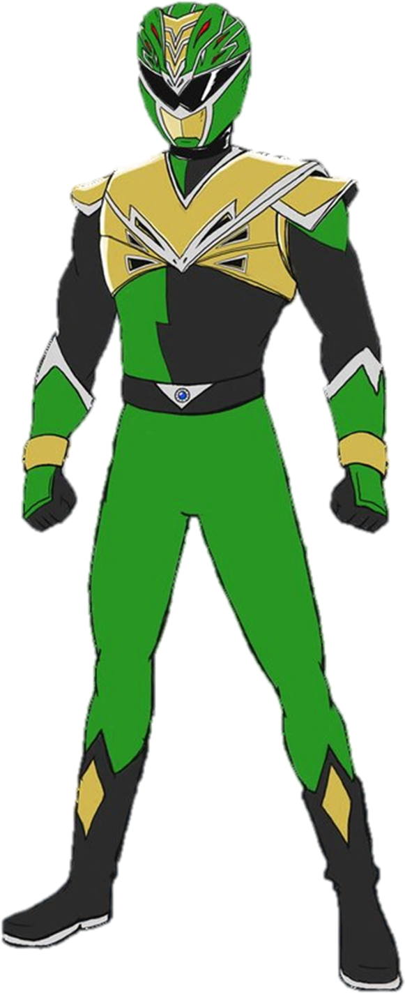 View Samegoogleiqdbsaucenao Green Hyperforce Ranger - Power Rangers Hyperforce Green (598x1441), Png Download