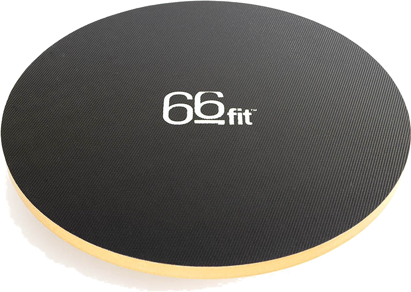Exercise Ball - 66fit Wooden Balance Board - Pvc Surface - 40cm (1000x1000), Png Download