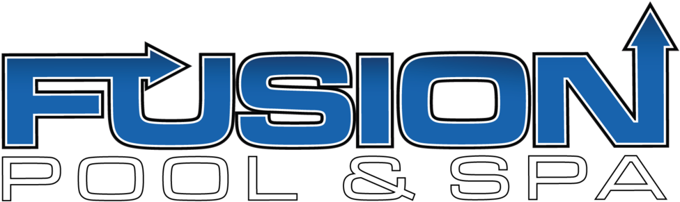 Fusion Pool And Spa Logo Footer - Logo (1000x307), Png Download