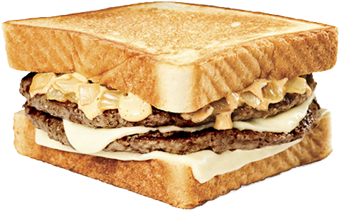 Whataburger Patty Melt - Whataburger Patty Melt Jalapeno (500x500), Png Download
