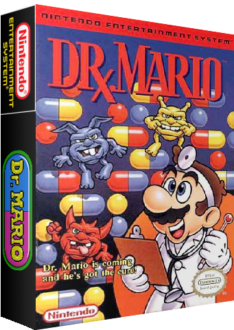 Mario (rev A) - Dr Mario Nes Game (400x500), Png Download