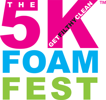 Make A Wish Recipient Has Participated In 2018 Canadian - 5k Foam Fest Logo (370x350), Png Download