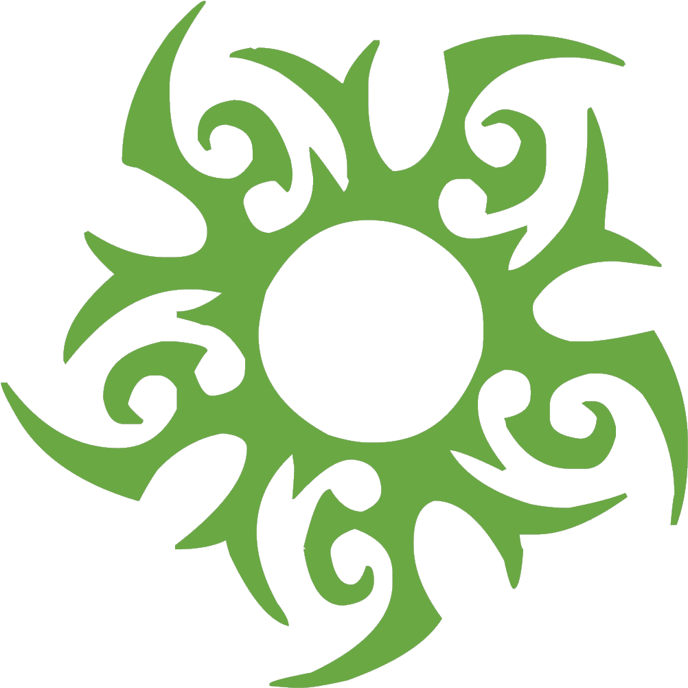 Tribal Sun - Sun Tattoo (1024x1024), Png Download