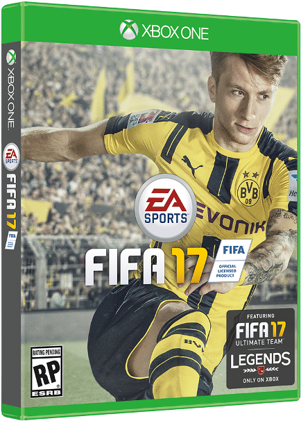 Electronic Arts Saw Fans Select Marco Reus Of Borussia - Fifa 17 On Xbox One (469x640), Png Download