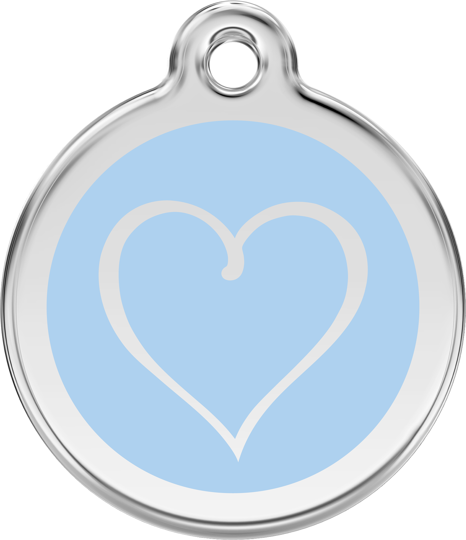 1thlbm, 9330725037229, Image - Red Dingo Tribal Fish Pet Id Tag - Pink (1500x1738), Png Download