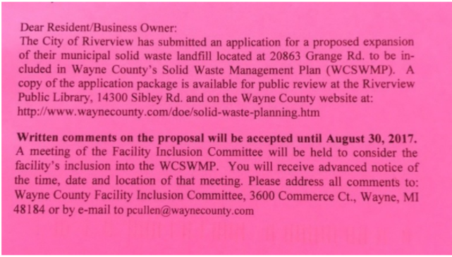 Downriver Residents Furious Over Proposed Expansion - Landfill (640x480), Png Download