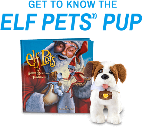 Get To Know The Elf Pets Pup - Elf On The Shelf Pets: Saint Bernard (480x480), Png Download