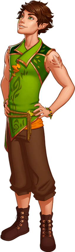 Farran - Elves Secrets Of Elvendale Farran (285x850), Png Download