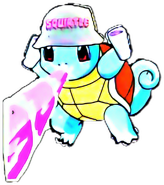Squirtlesquad Squirtleswag Squirtle Pokemon - Pokemon Squirtle (688x704), Png Download