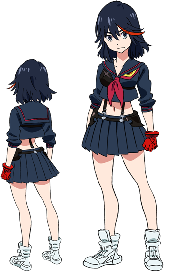 Body - Matoi Ryuko (460x590), Png Download