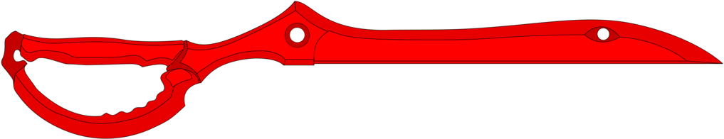 Scissor Blade Kill La Kill By Moxxy23-d7k9m8z - Kill La Kill Scissor Blade (1024x216), Png Download