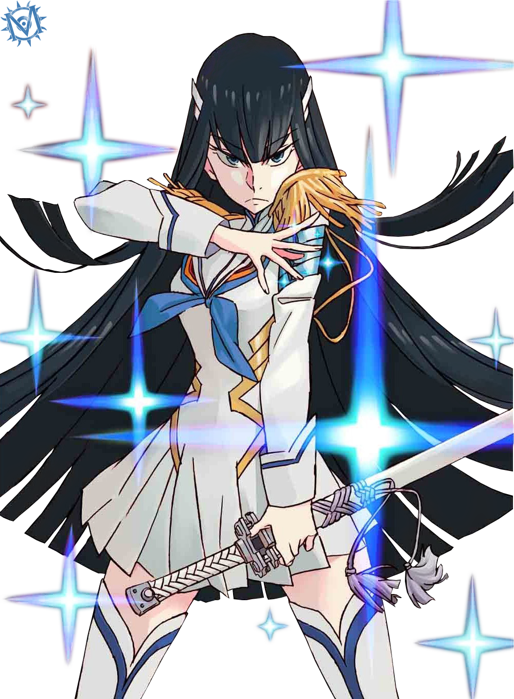 Satsuki Kiryuin (999x1358), Png Download