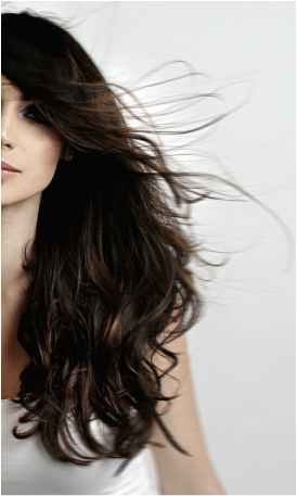 The Perfect Layered Haircut Has Been Developed By Obsessive - Girl (274x457), Png Download